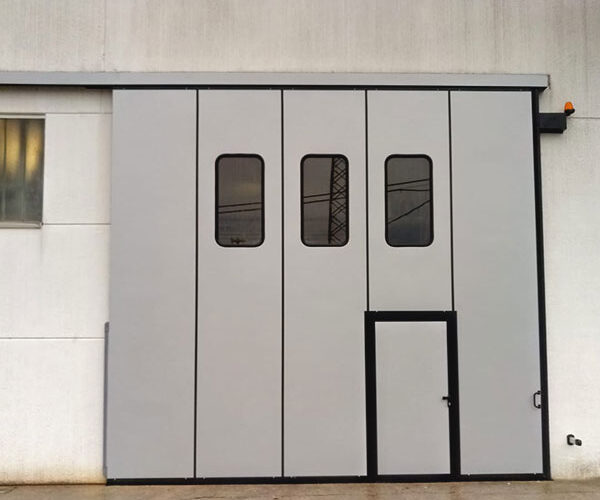portoni scorrevoli sliding door silver